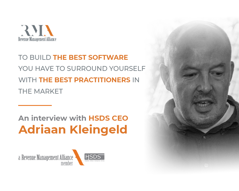 Adriaan Kleinged - Hotel Revenue Management Alliance Founder