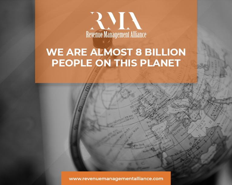 We are almost 8 billion people on this planet - Hotel Revenue Management - Hospitality Market Niches, Segmentation - article by Riccardo Cocco